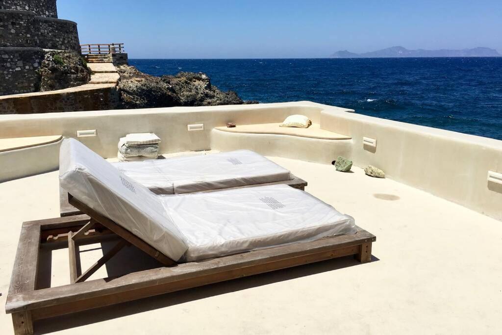 Poseidon House Villa Mandrákion Eksteriør billede