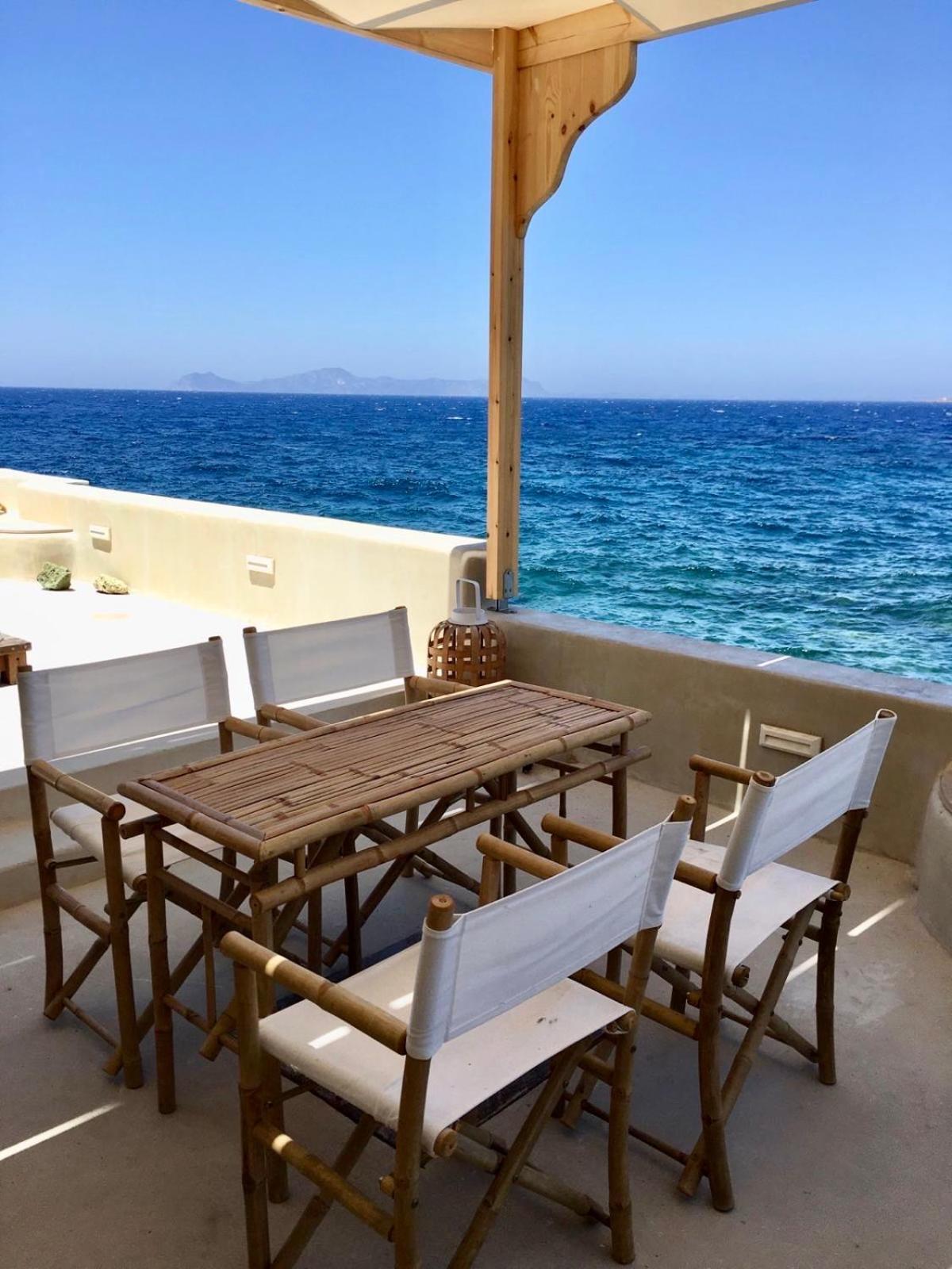 Poseidon House Villa Mandrákion Eksteriør billede